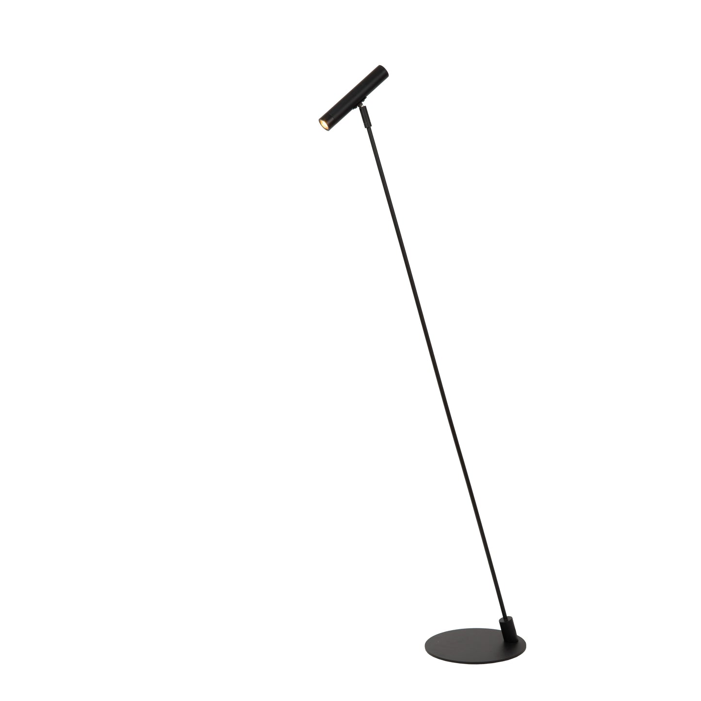 Lucide ALEC - Floor lamp - LED - G9 - 1x3W 2700K - Interchangeable lampshades included - Black
