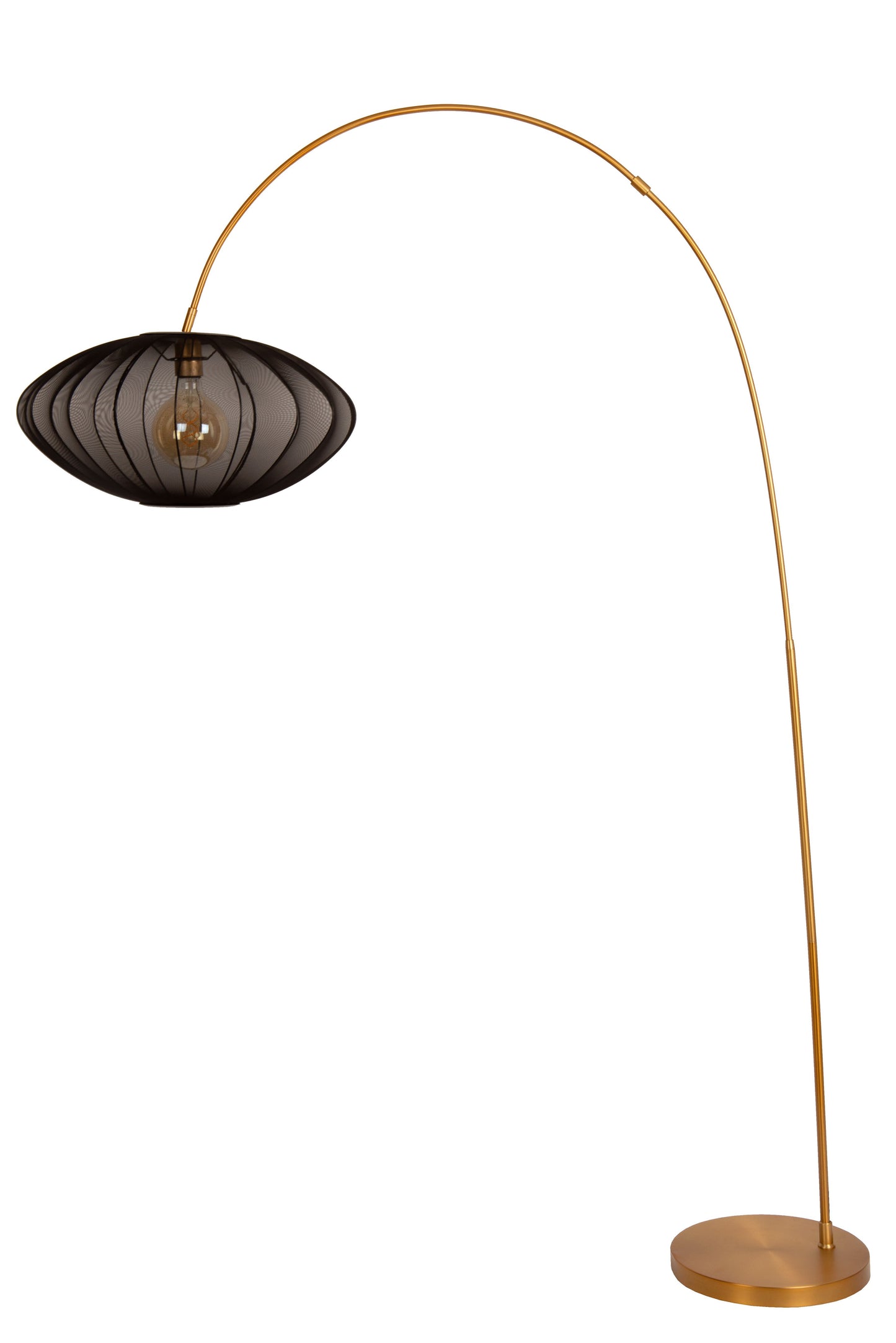 Lucide CORINA - Arc floor lamp - 1xE27 - Black