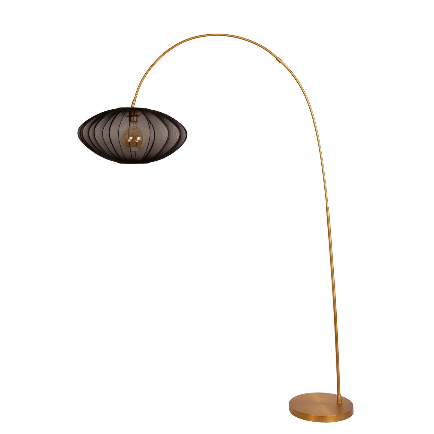 Lucide CORINA - Arc floor lamp - 1xE27 - Black