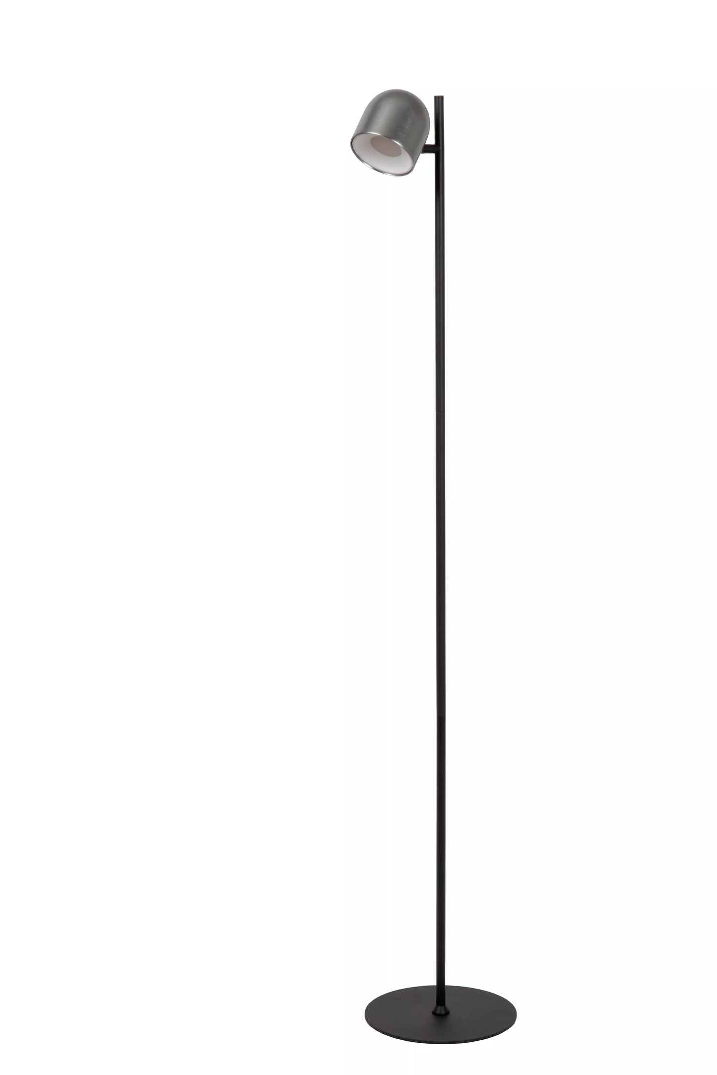 Lucide SKANSKA RECH - Rechargeable Floor lamp Indoor/Outdoor - Battery pack - Ø 23 cm - LED Dim. - CCT - 1x3W 3000K/6000K - IP44 - Grey iron