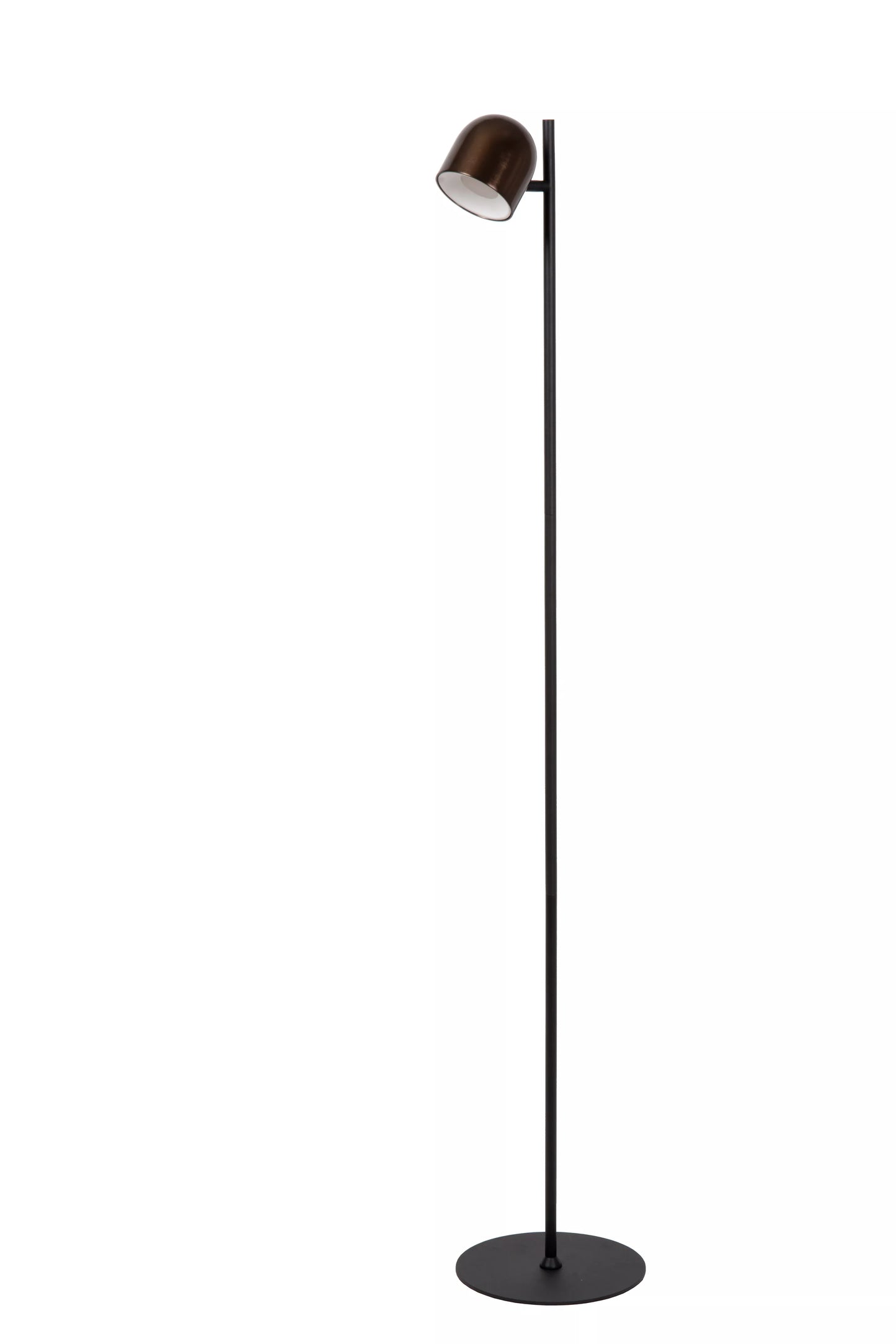 Lucide SKANSKA RECH - Rechargeable Floor lamp Indoor/Outdoor - Battery pack - Ø 23 cm - LED Dim. - CCT - 1x3W 3000K/6000K - IP44 - Coffee