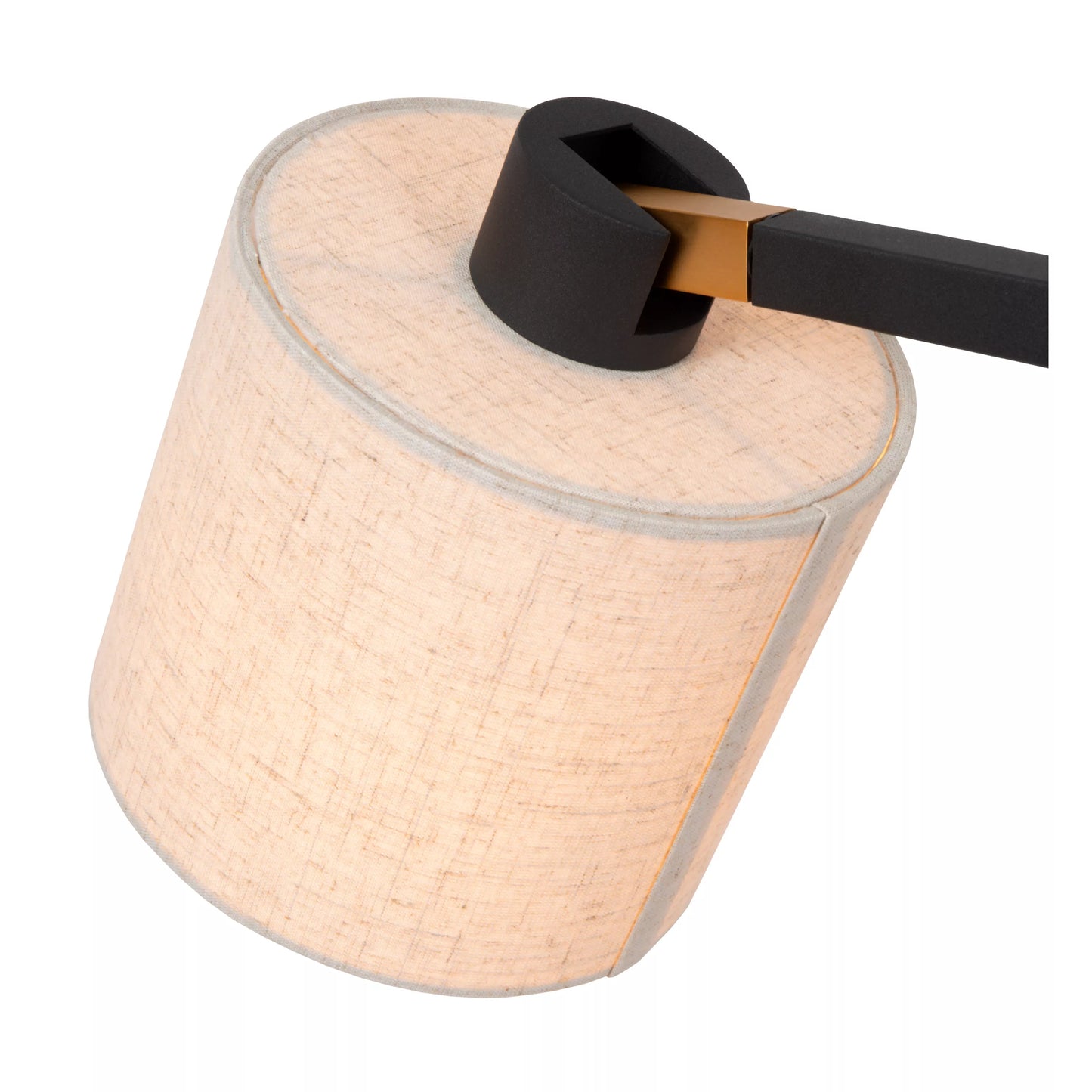 Lucide LESLEY - Floor lamp - 1xE27 - Black