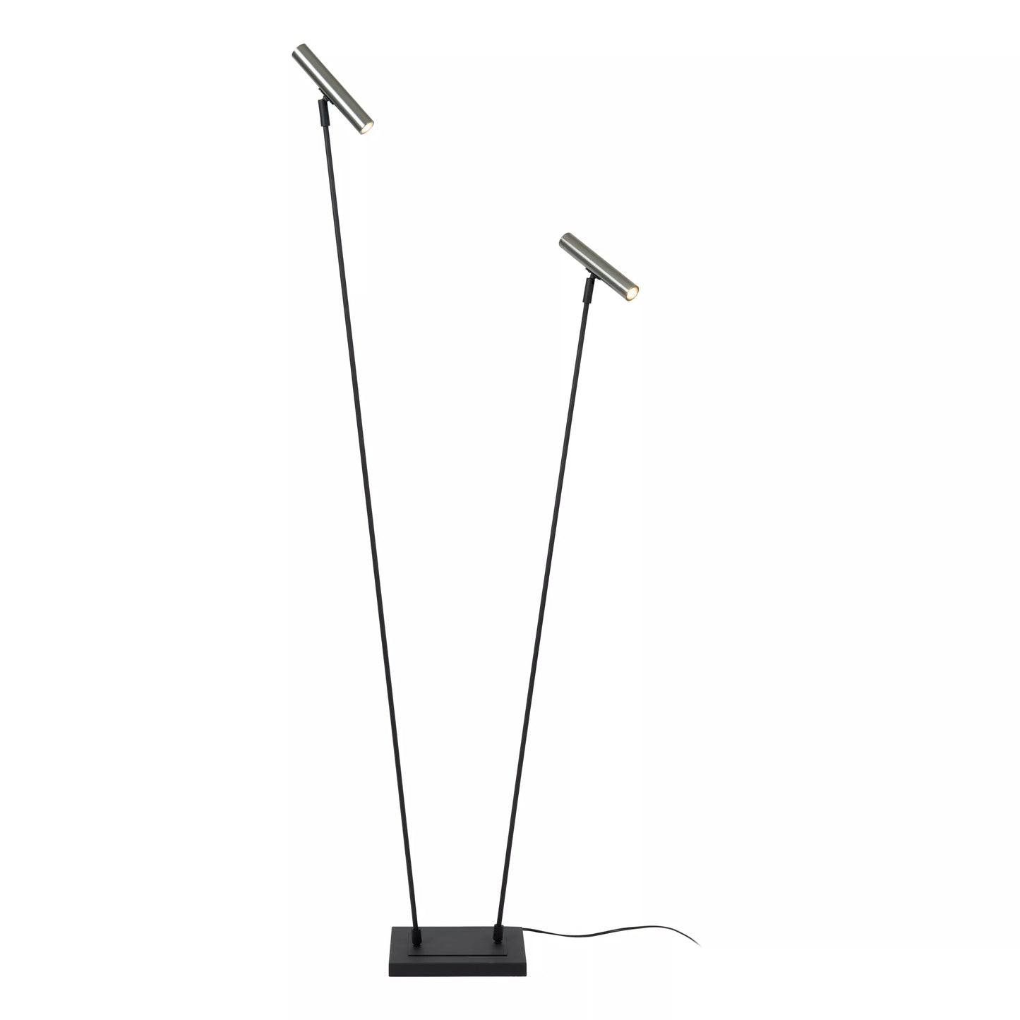 Lucide DUARTE - Floor lamp - 2xG9 - Grey iron | Vibes