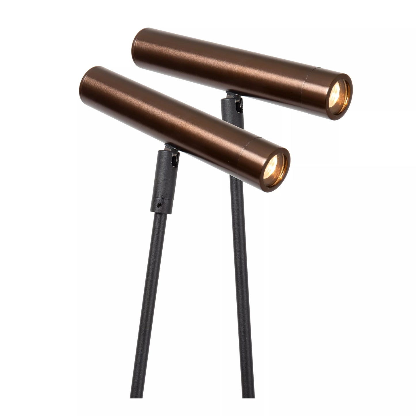 Lucide DUARTE - Floor lamp - 2xG9 - Coffee | Vibes