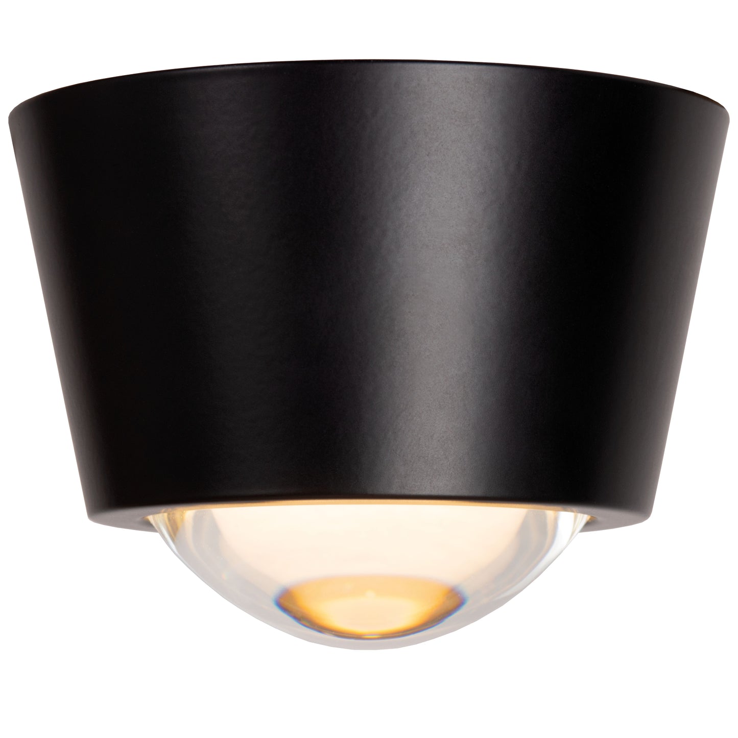 Lucide RIGON - Flush ceiling light - Ø 9 cm - LED - 1x6W 3000K - Black