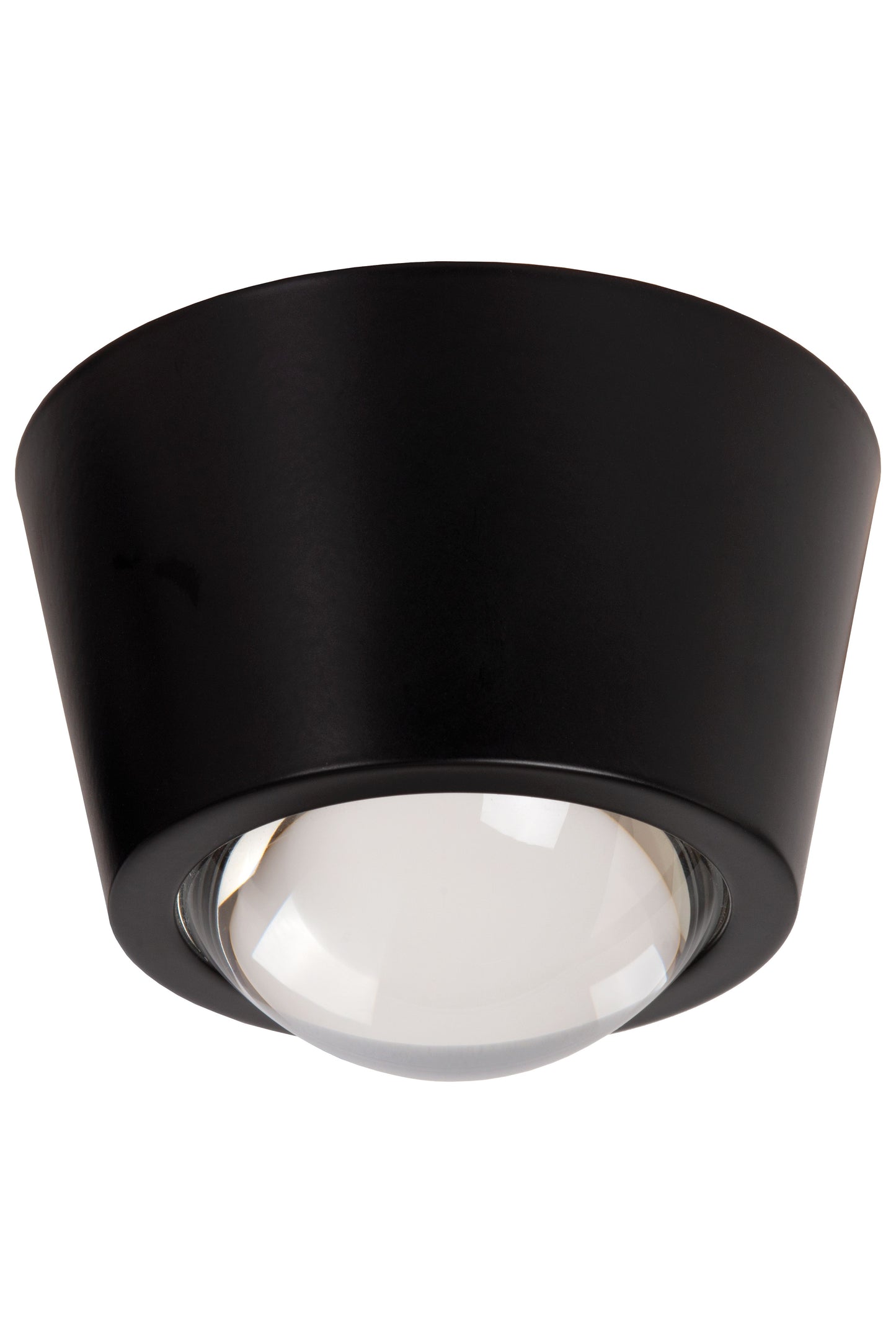 Lucide RIGON - Flush ceiling light - Ø 9 cm - LED - 1x6W 3000K - Black