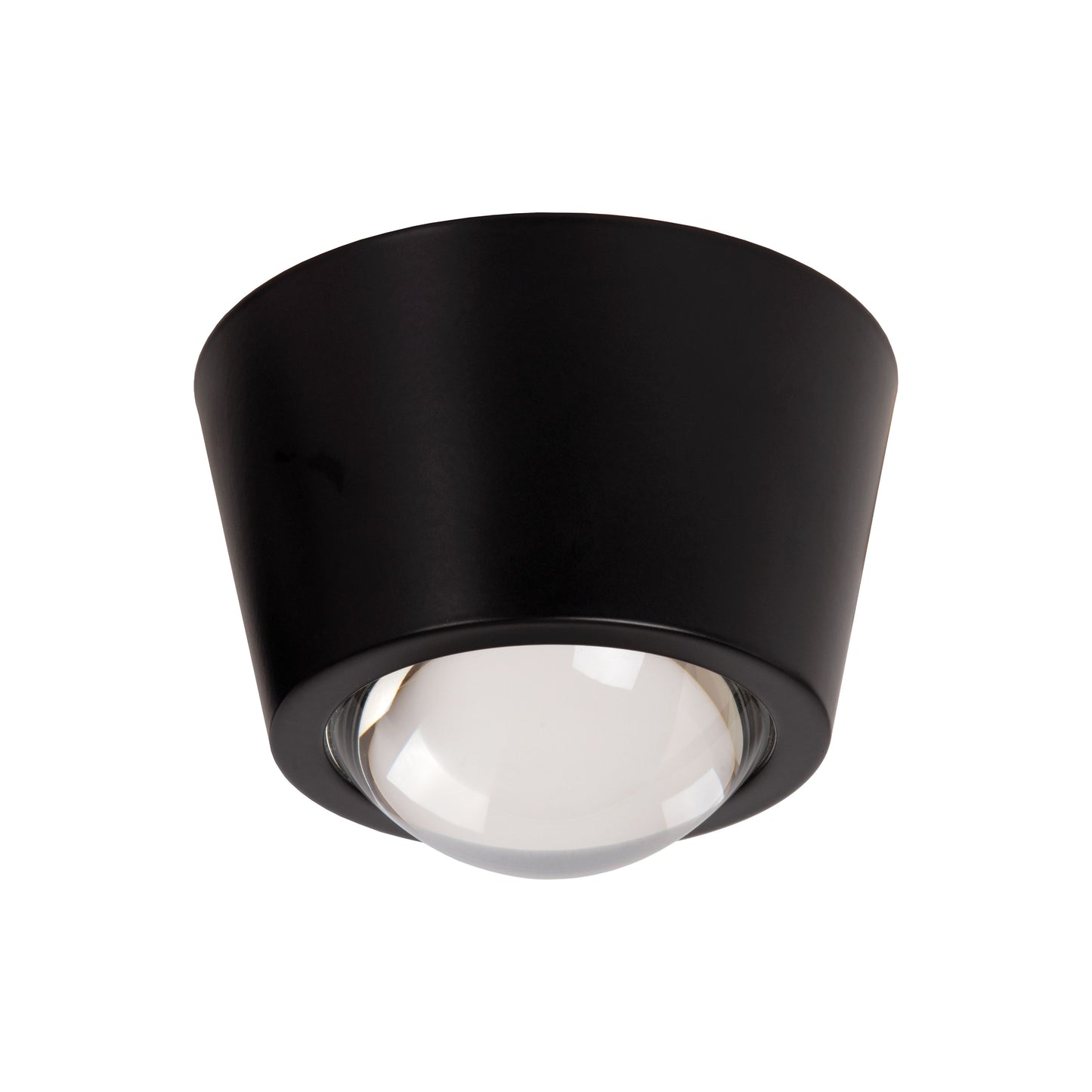 Lucide RIGON - Flush ceiling light - Ø 9 cm - LED - 1x6W 3000K - Black