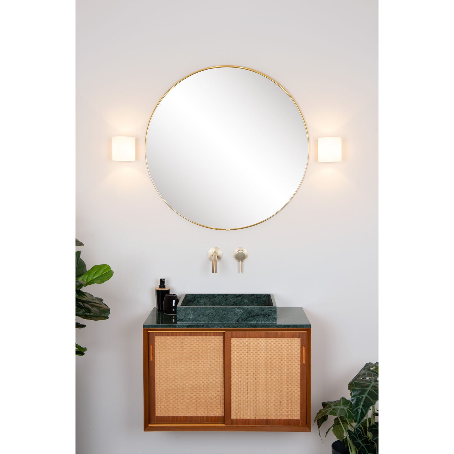 Lucide JELTE - Wall light Bathroom - 1xG9 - IP44 - Black