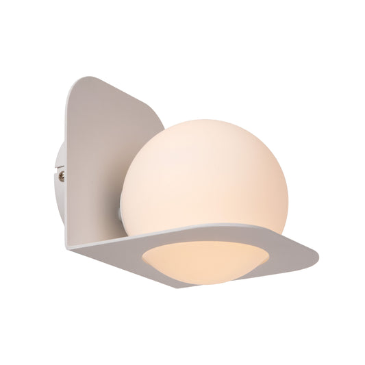 Lucide DAVY - Wall light Bathroom - 1xG9 - IP44 - White