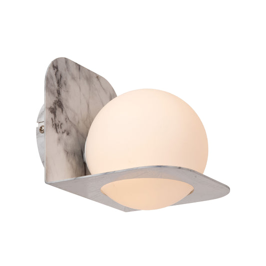 Lucide DAVY - Wall light Bathroom - 1xG9 - IP44 - Grey