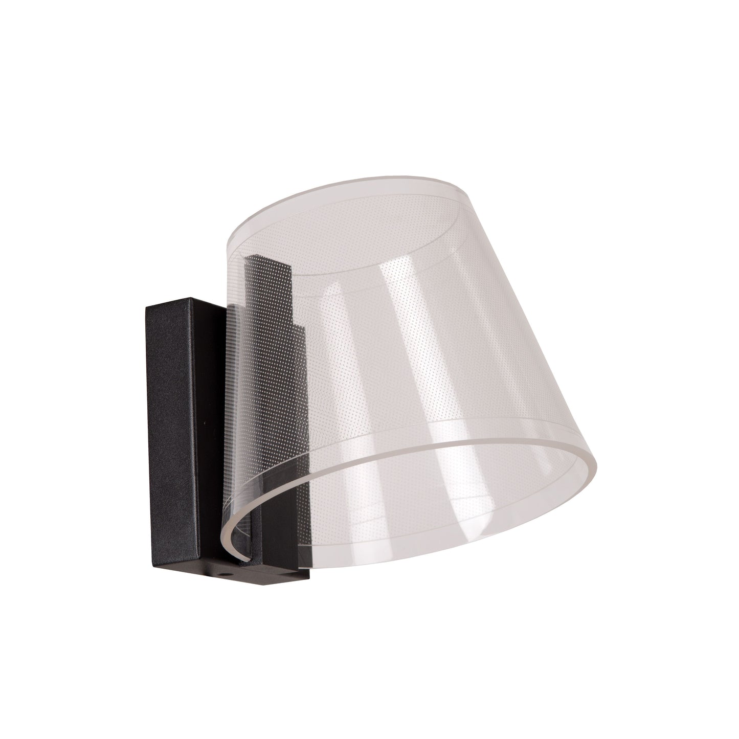 Lucide KORGIS - Wall light Bathroom - LED - 1x10W 3000K - IP44 - Transparant