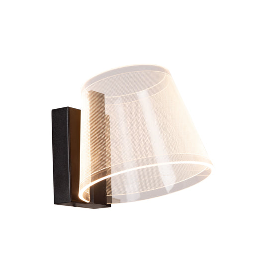 Lucide KORGIS - Wall light Bathroom - LED - 1x10W 3000K - IP44 - Transparant