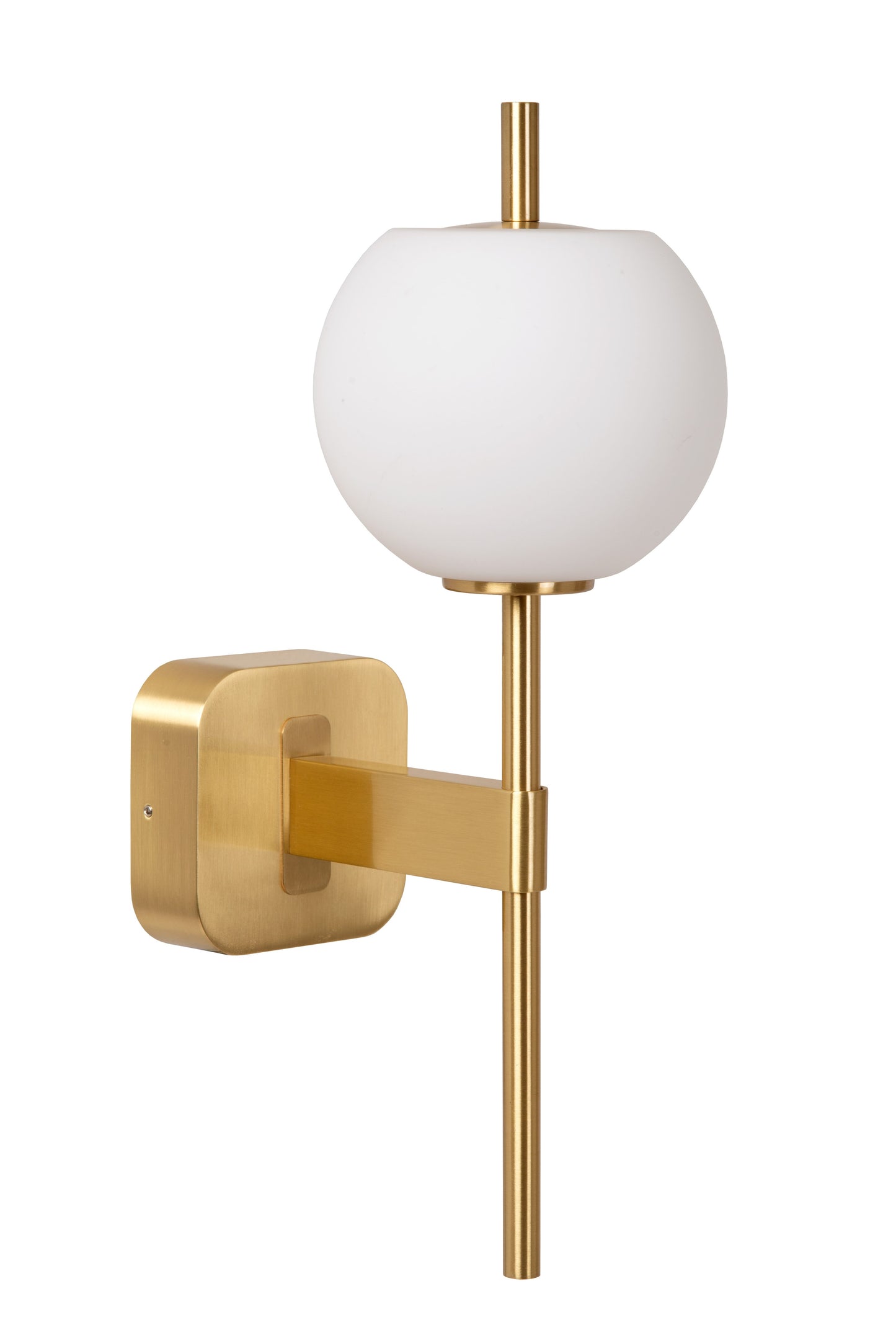 Lucide ELDA - Wall light Bathroom - 1xG9 - IP44 - Matt Gold / Brass