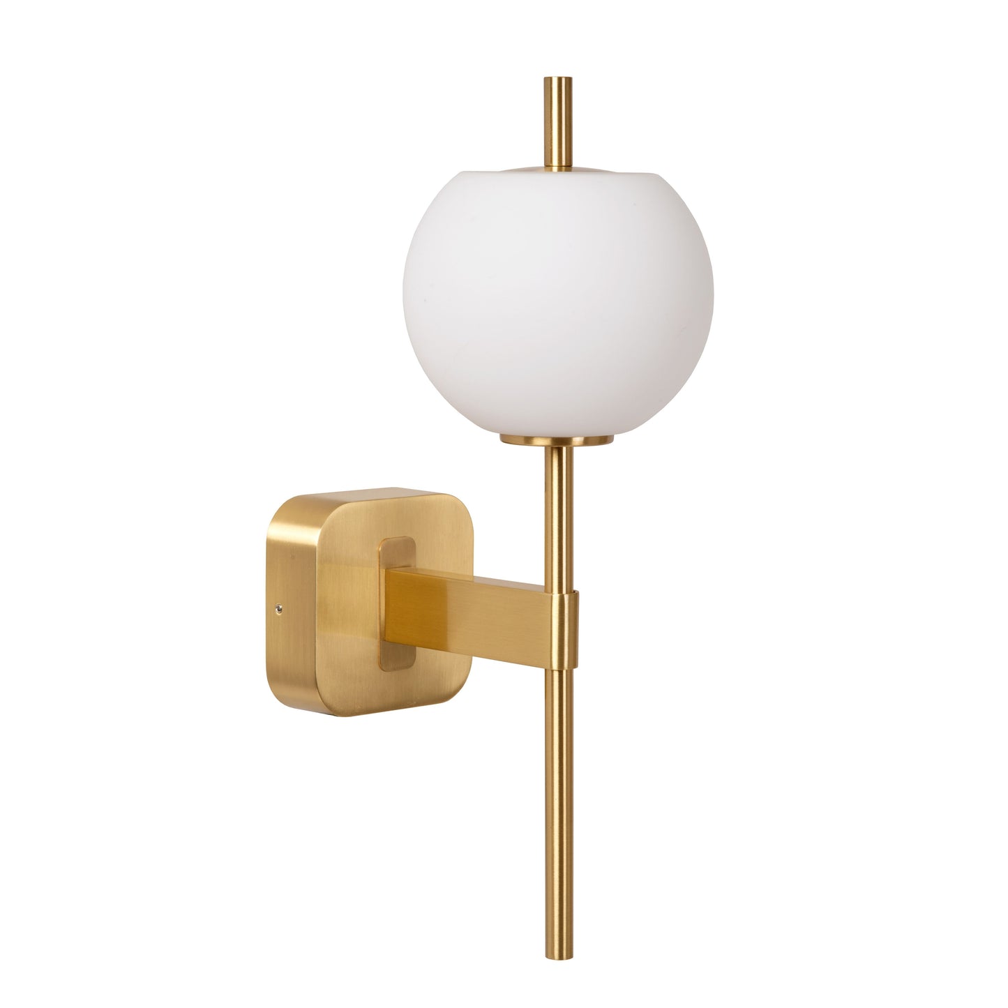 Lucide ELDA - Wall light Bathroom - 1xG9 - IP44 - Matt Gold / Brass