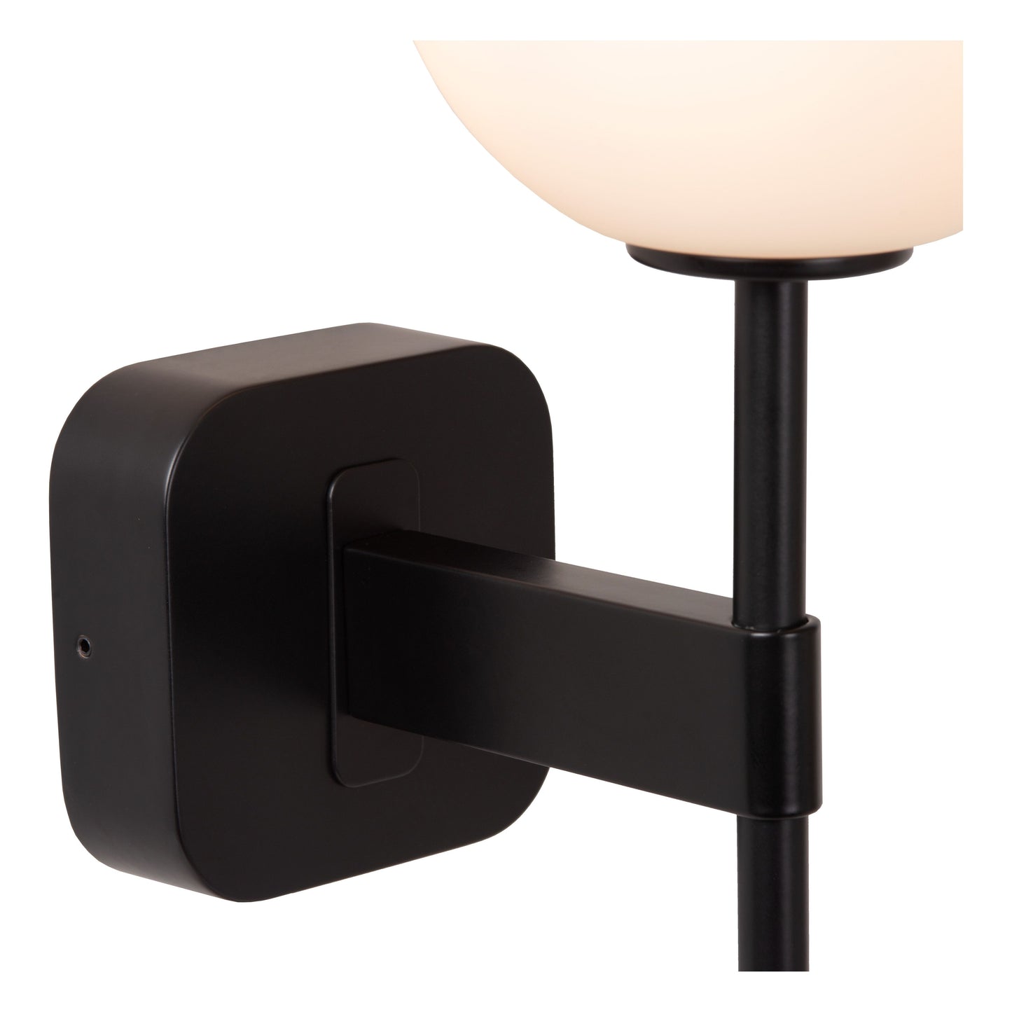 Lucide ELDA - Wall light Bathroom - 1xG9 - IP44 - Black