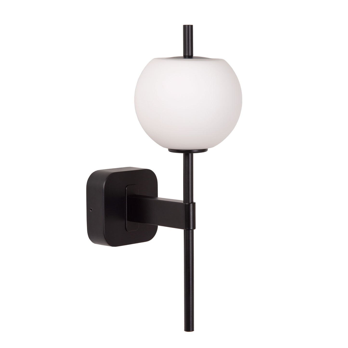 Lucide ELDA - Wall light Bathroom - 1xG9 - IP44 - Black