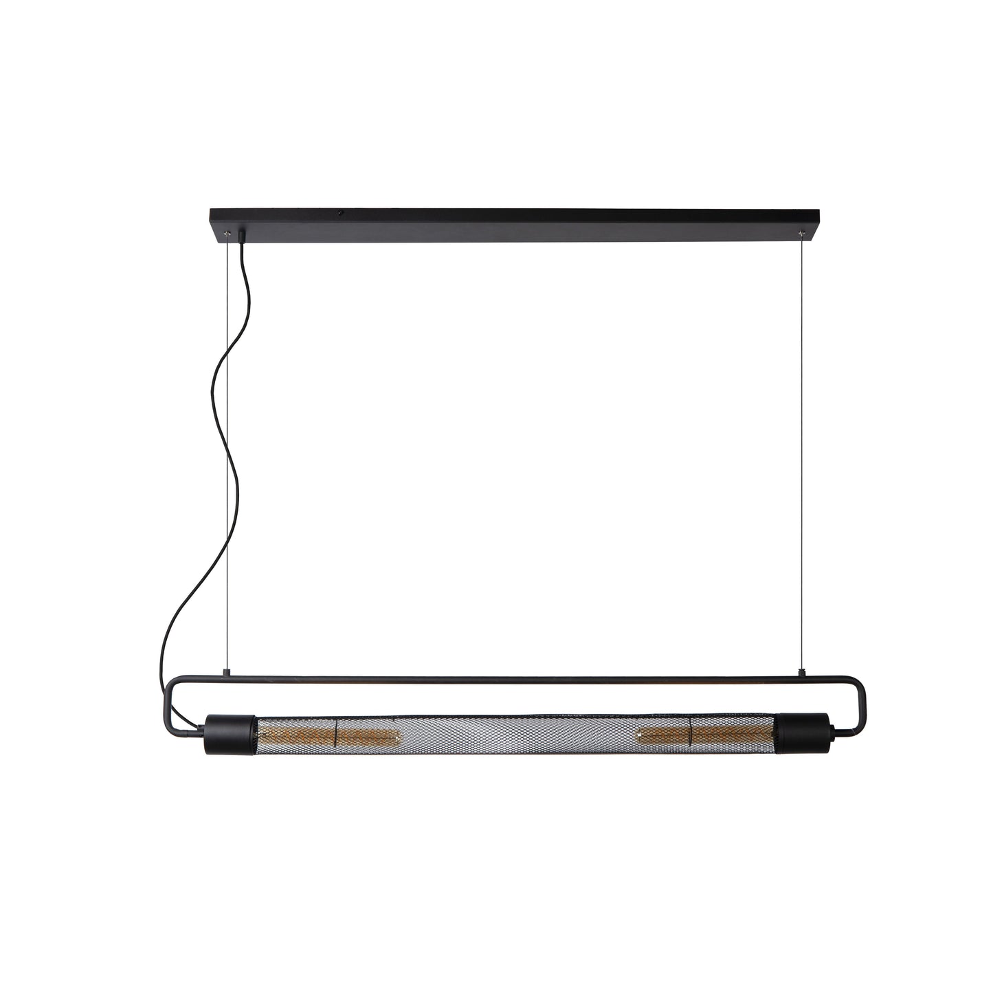 Lucide CALIXT - Pendant light - 2xE27 - Black