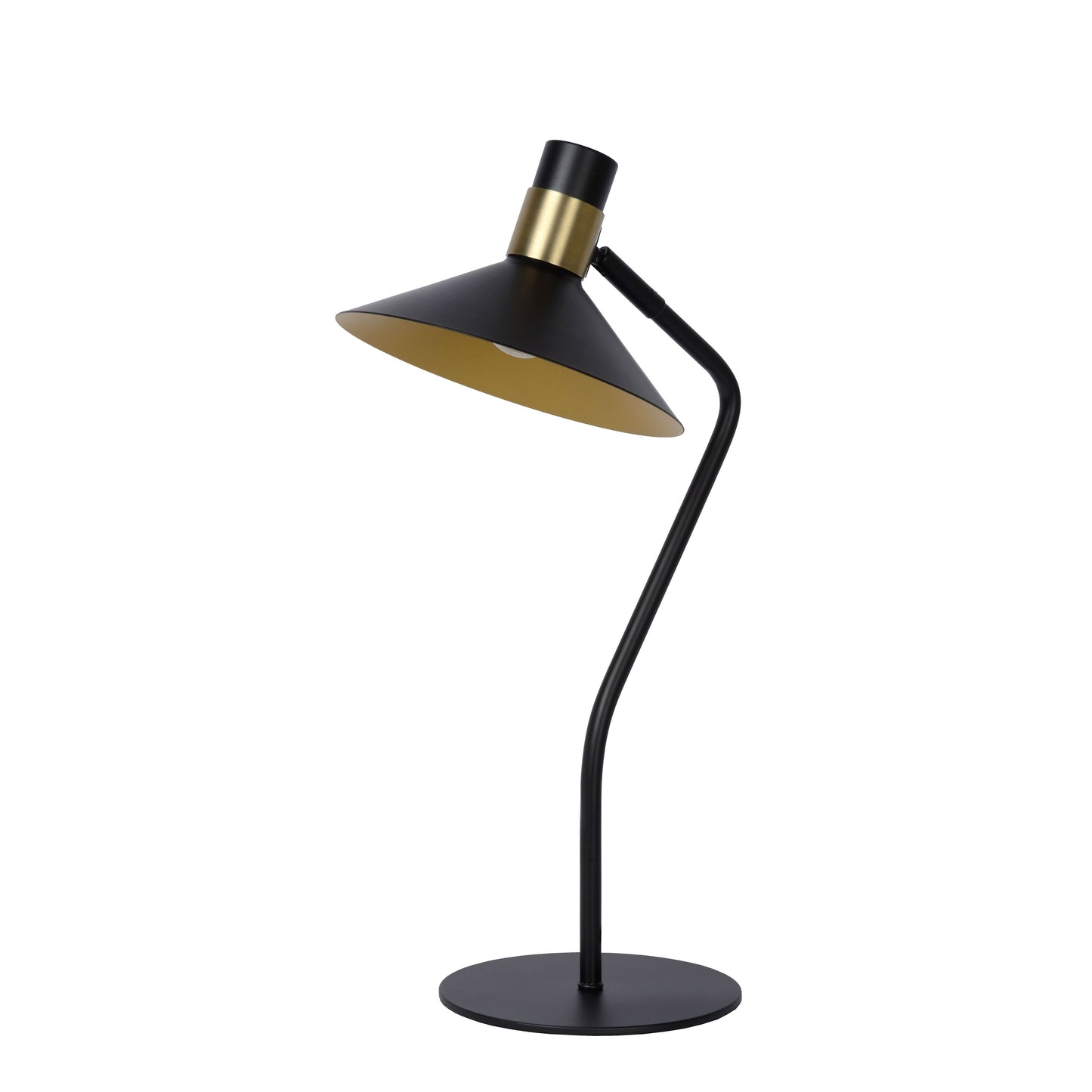 Lucide PEPIJN - Table lamp - 1xE14 - 3 StepDim - Black