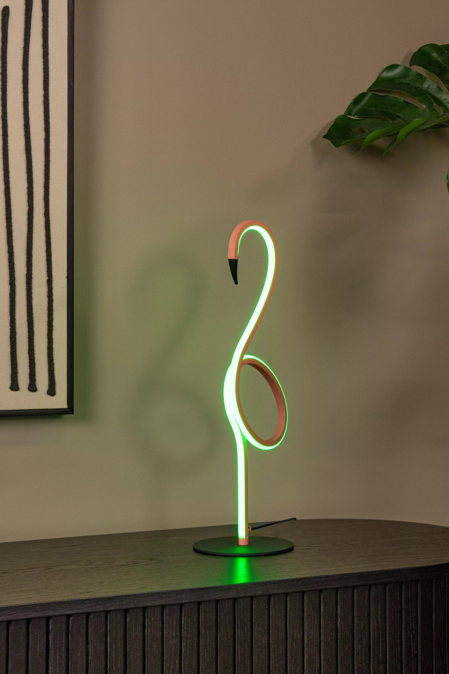 Lucide FLAMINGO - Table lamp - LED Dim. - Rgb - Pink