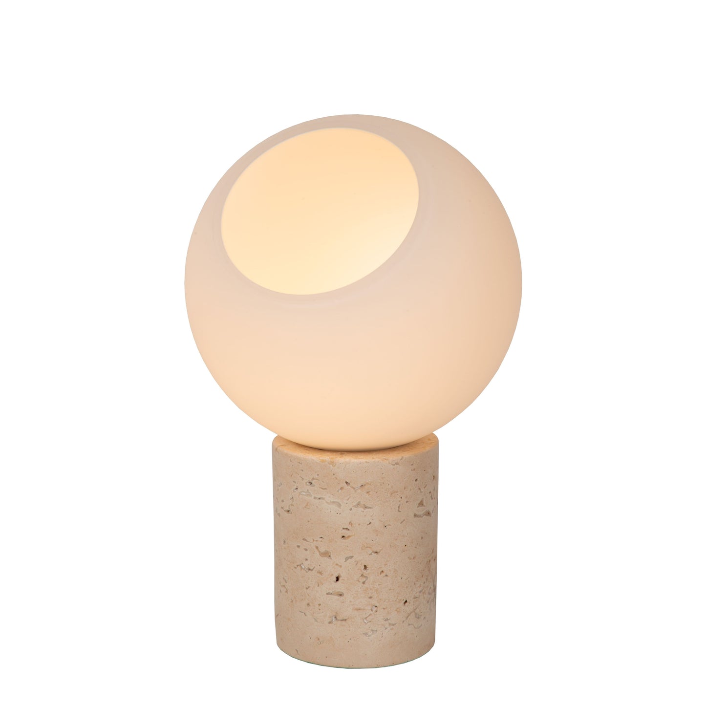 Lucide DAVIN - Table lamp - 1xE27 - Opal