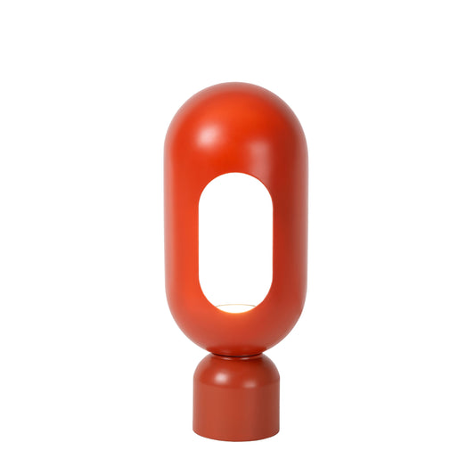 Lucide BARRIS - Table lamp - 1xE27 - Terracotta