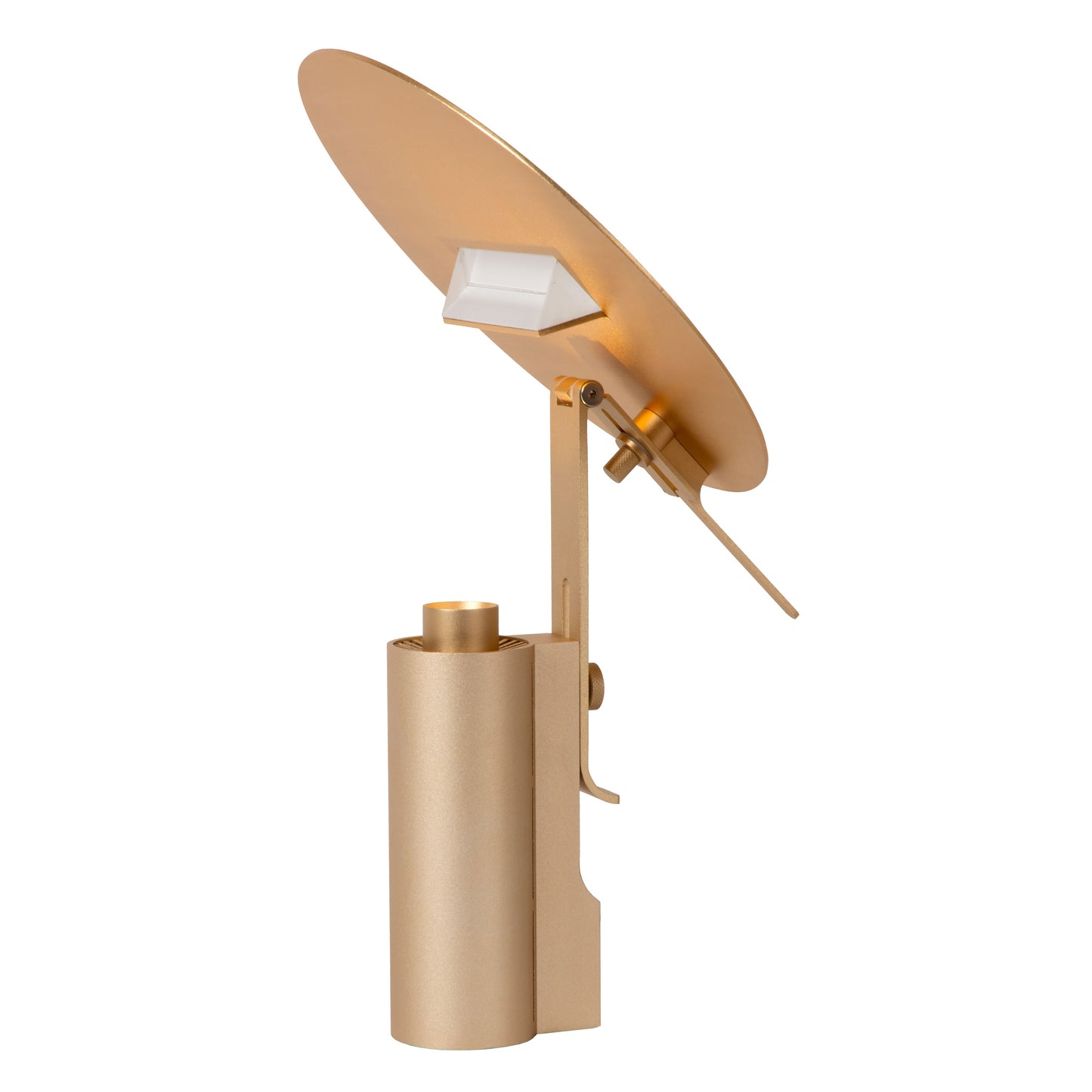 Lucide FITS - Table lamp - LED - 1x8W 3000K - Matt Gold / Brass