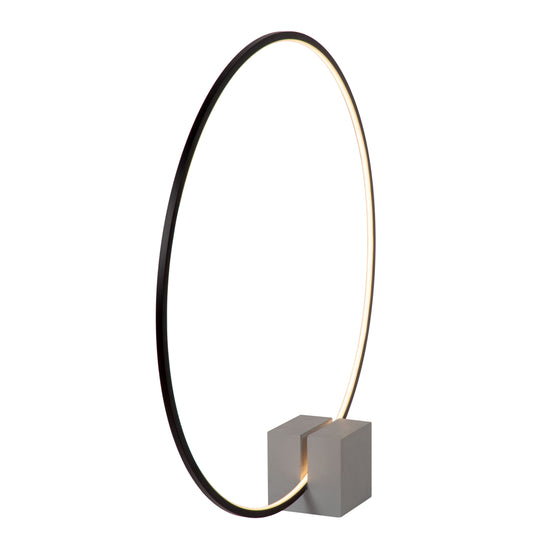 Lucide CIRKELIS - Table lamp - LED Dim. - 1x24W 3000K - Black
