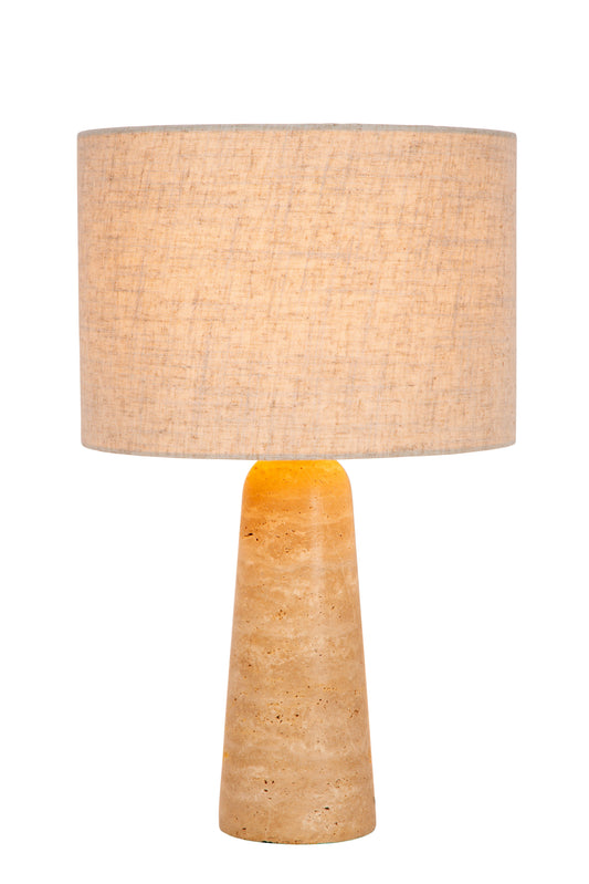 Lucide NIMUE - Table lamp - Ø 30 cm - 1xE27 - Taupe