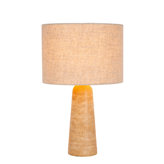 Lucide NIMUE - Table lamp - Ø 30 cm - 1xE27 - Taupe
