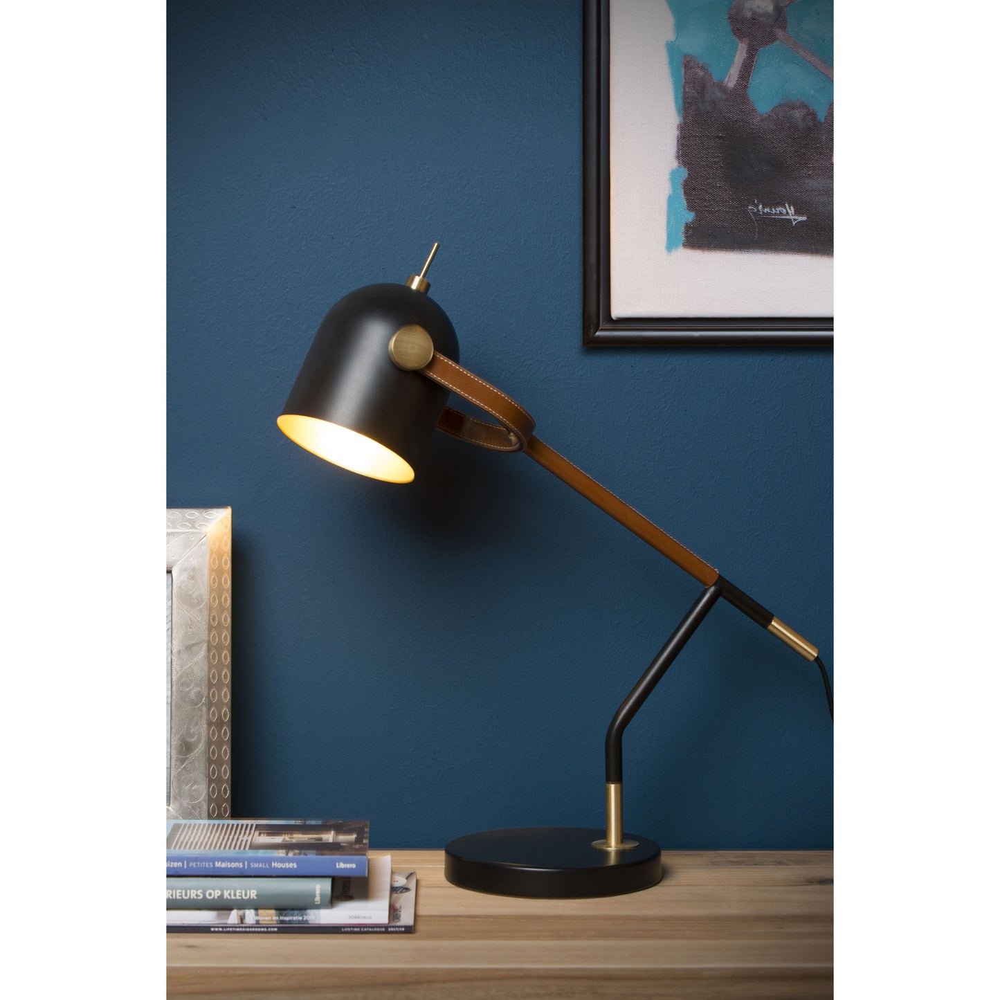 Lucide WAYLON - Desk lamp - 1xE27 - Black