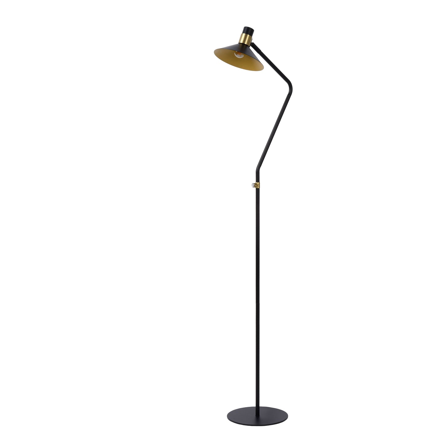 Lucide PEPIJN - Floor lamp - Ø 23 cm - 1xE14 - 3 StepDim - Black
