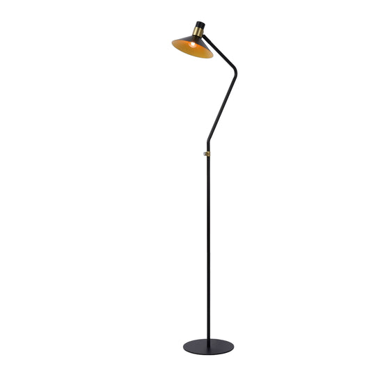 Lucide PEPIJN - Floor lamp - Ø 23 cm - 1xE14 - 3 StepDim - Black
