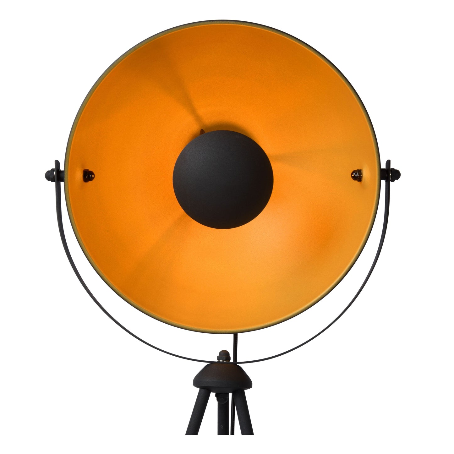 Lucide ALVARO - Floor lamp - 1xE27 - Black
