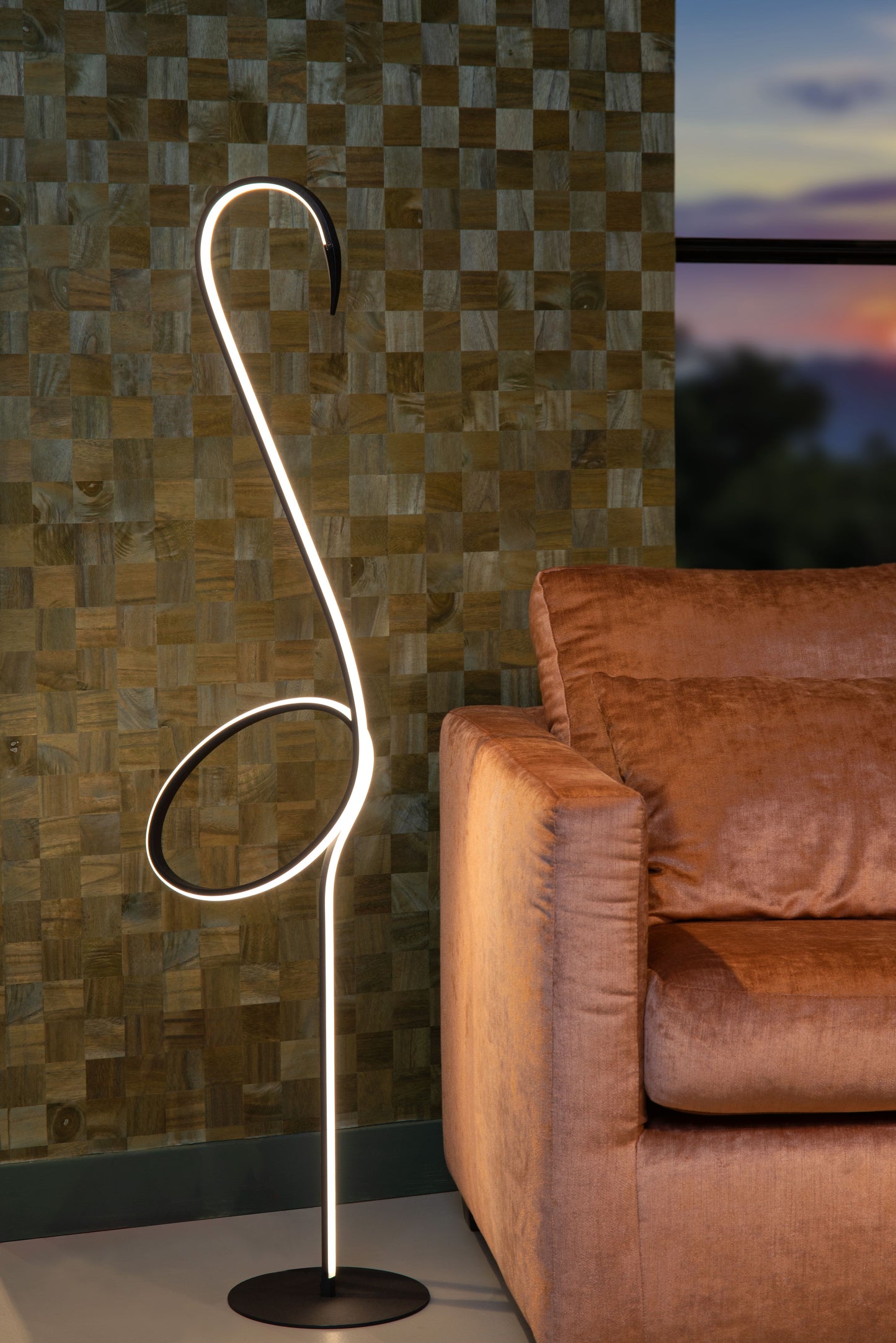 Lucide FLAMINGO - Floor lamp - LED - Rgb - Multicolor