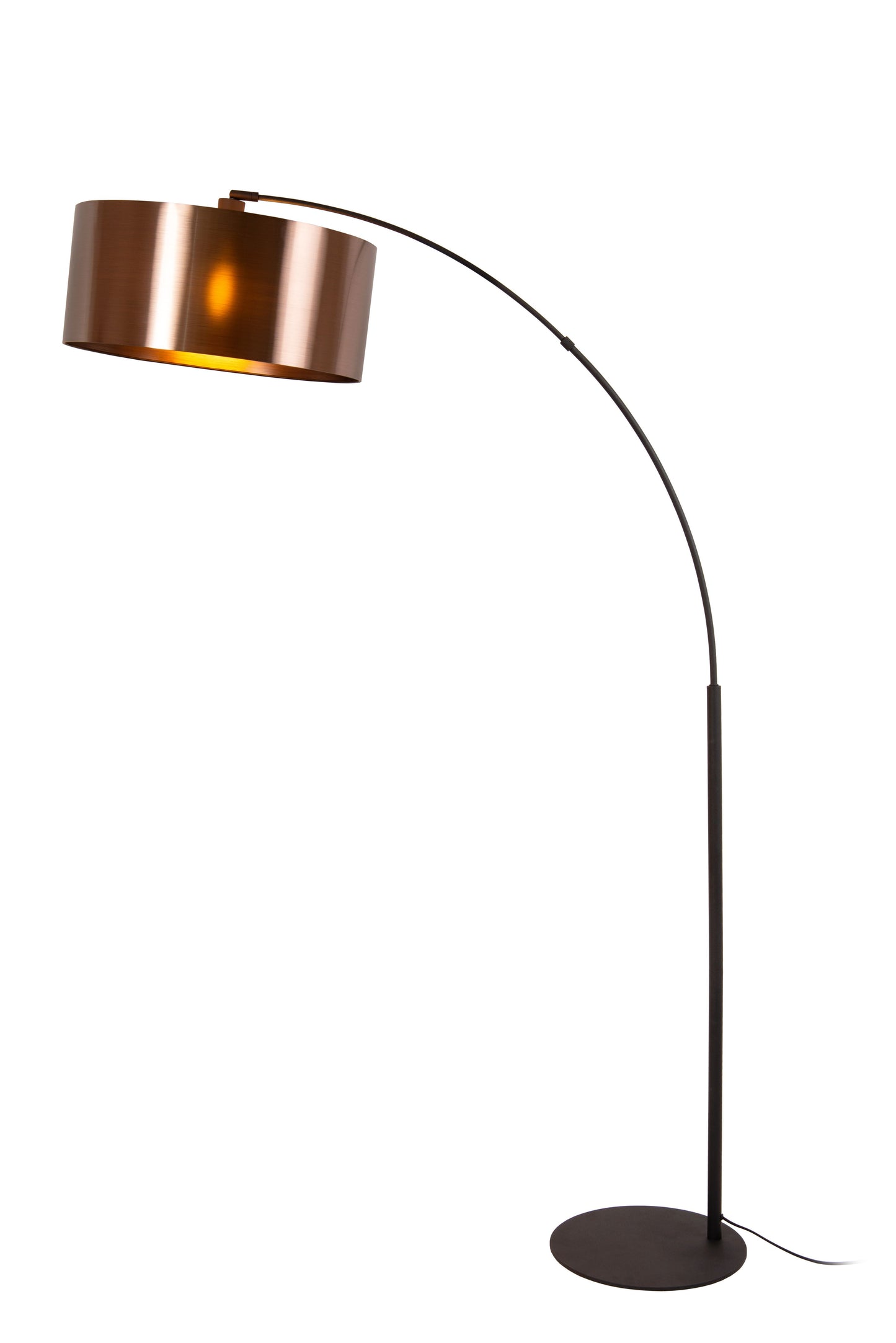 Lucide RANKOS - Arc floor lamp - 1xE27 - Black