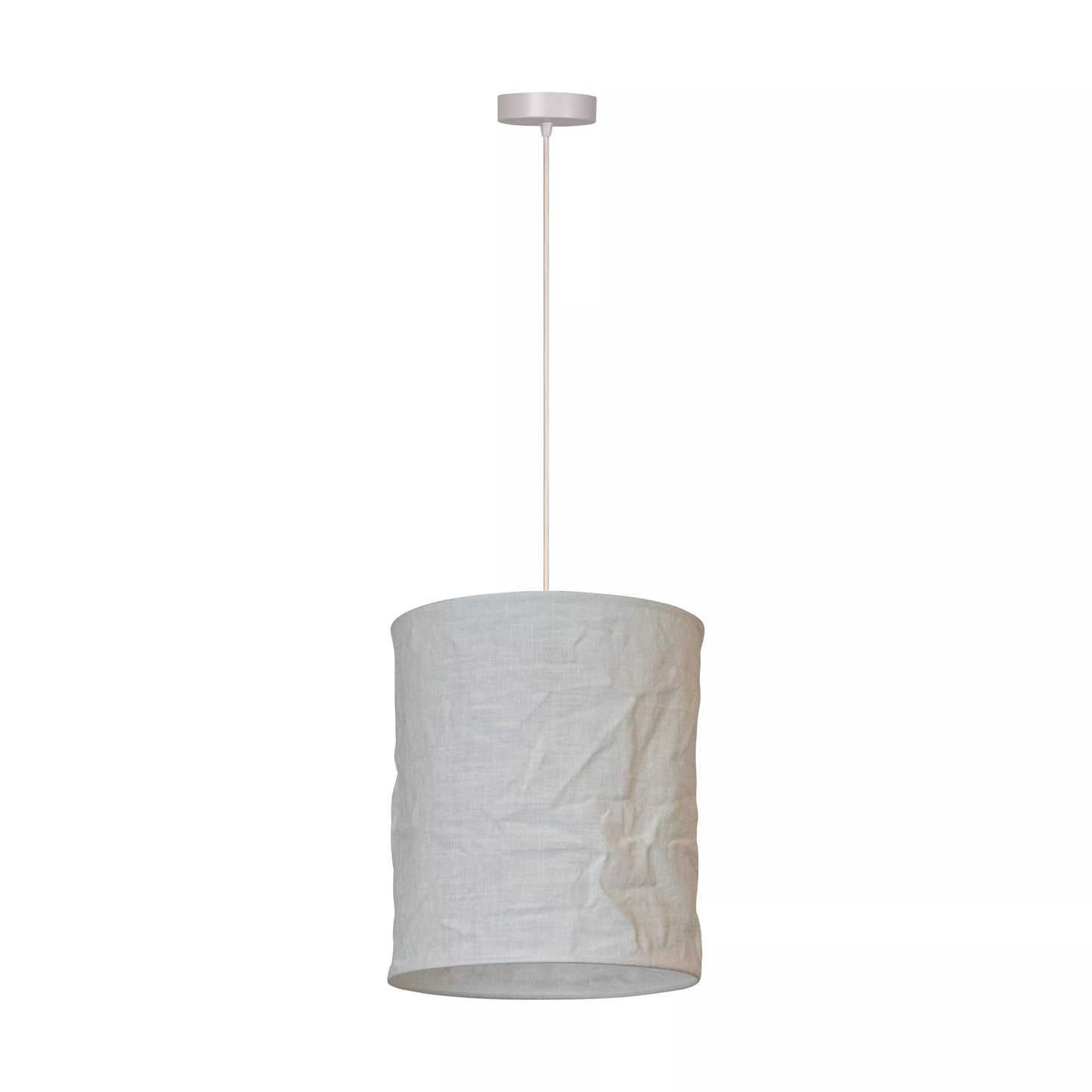 Lucide TISSAJA - Pendant light - Ø 30 cm - 1xE27 - White | Essential