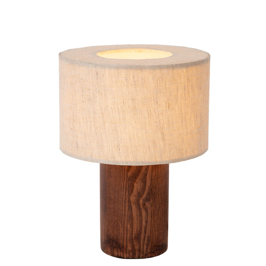 Lucide TACHINA - Table lamp - 1xE14 - Natural