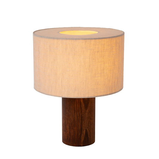 Lucide TACHINA - Table lamp - 1xE27 - Natural