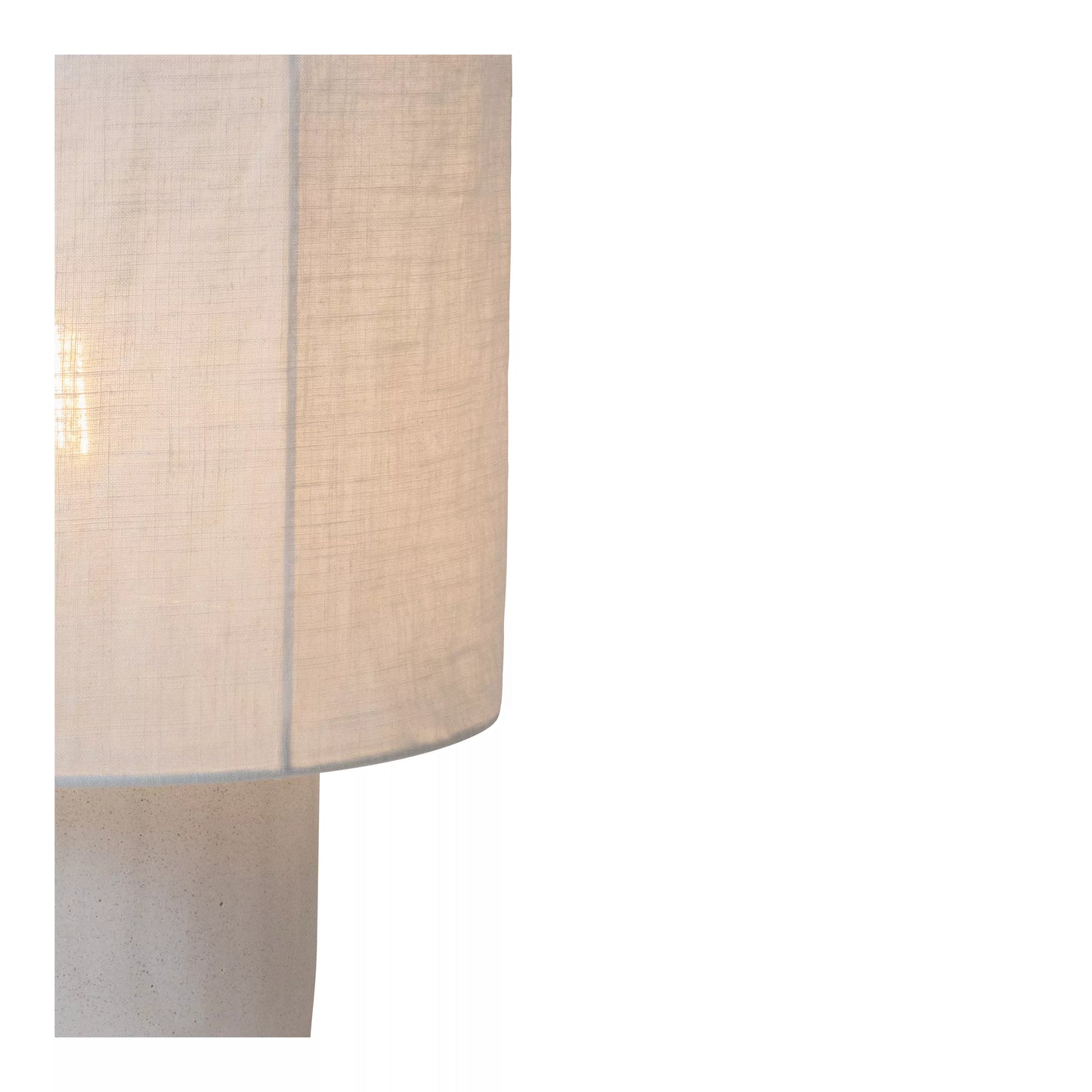 Lucide TISSAJA - Table lamp - Ø 20 cm - 1xE14 - White | Essential