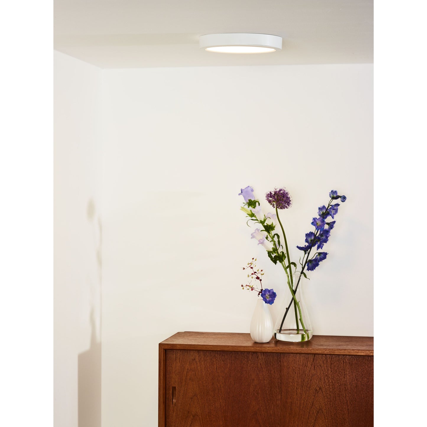 Lucide TENDO-LED - Flush ceiling light - Ø 22 cm - LED - 1x18W 3000K - White