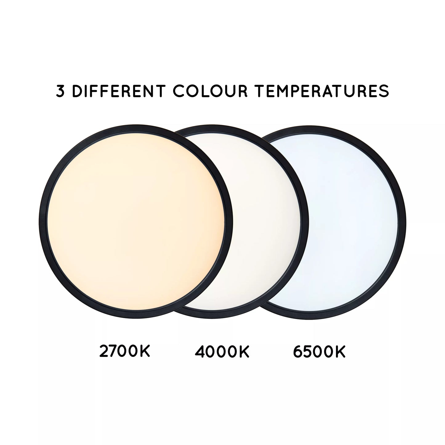 Lucide CASTOR - Flush ceiling light - Ø 32 cm - LED Dim. - CCT - 1x20W 2700K/6500K - Rgb - Opal