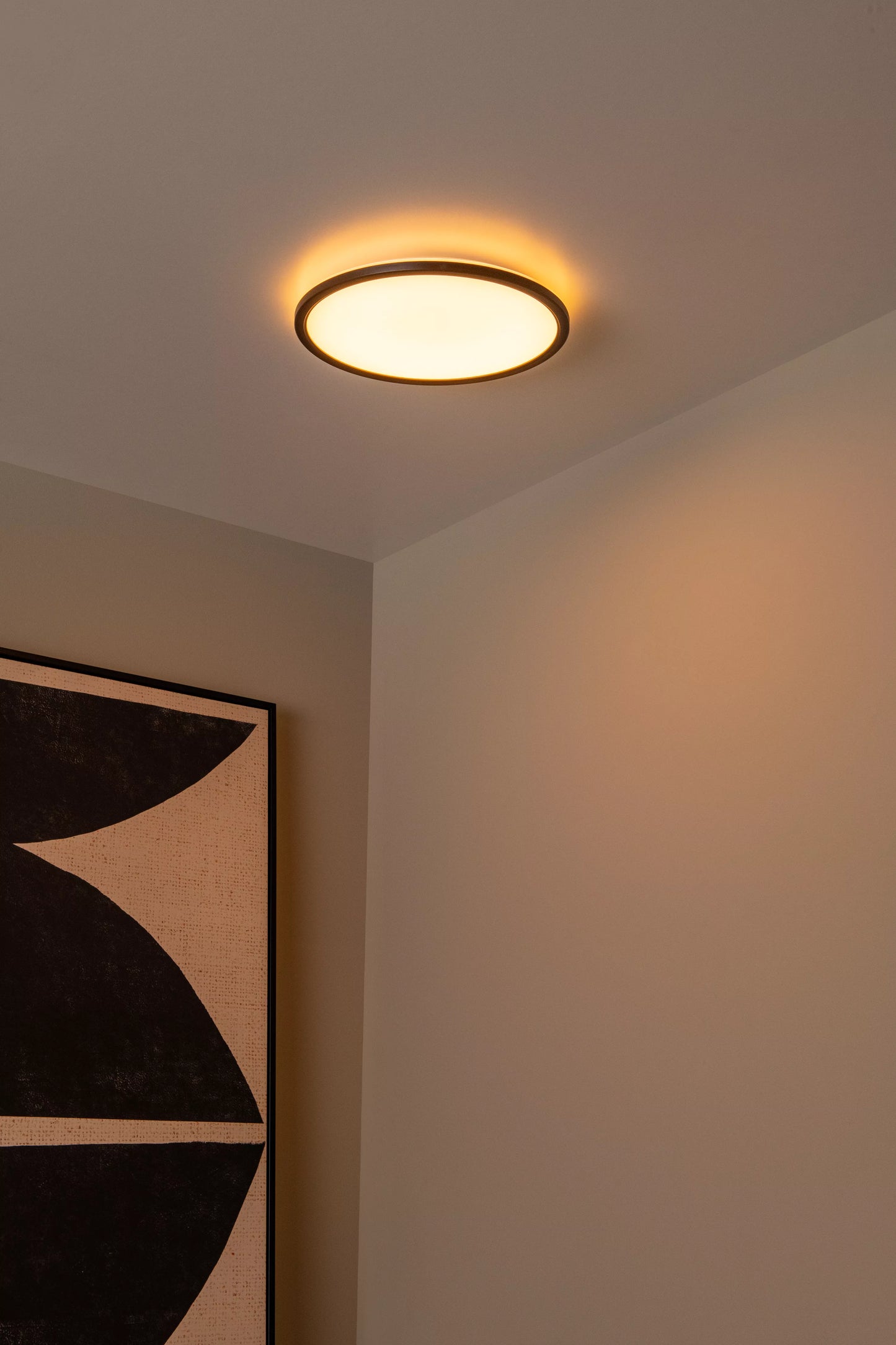 Lucide CASTOR - Flush ceiling light - Ø 32 cm - LED Dim. - CCT - 1x20W 2700K/6500K - Rgb - Opal