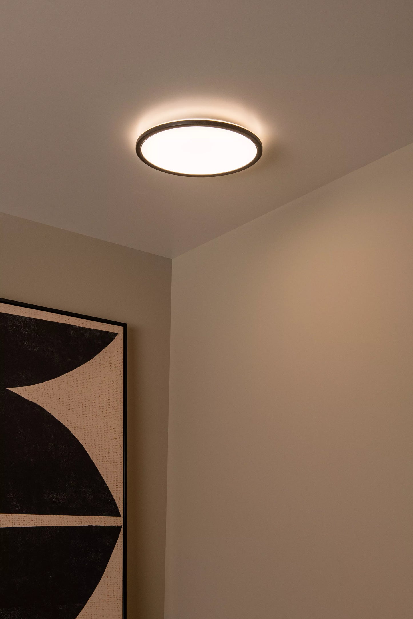 Lucide CASTOR - Flush ceiling light - Ø 32 cm - LED Dim. - CCT - 1x20W 2700K/6500K - Rgb - Opal
