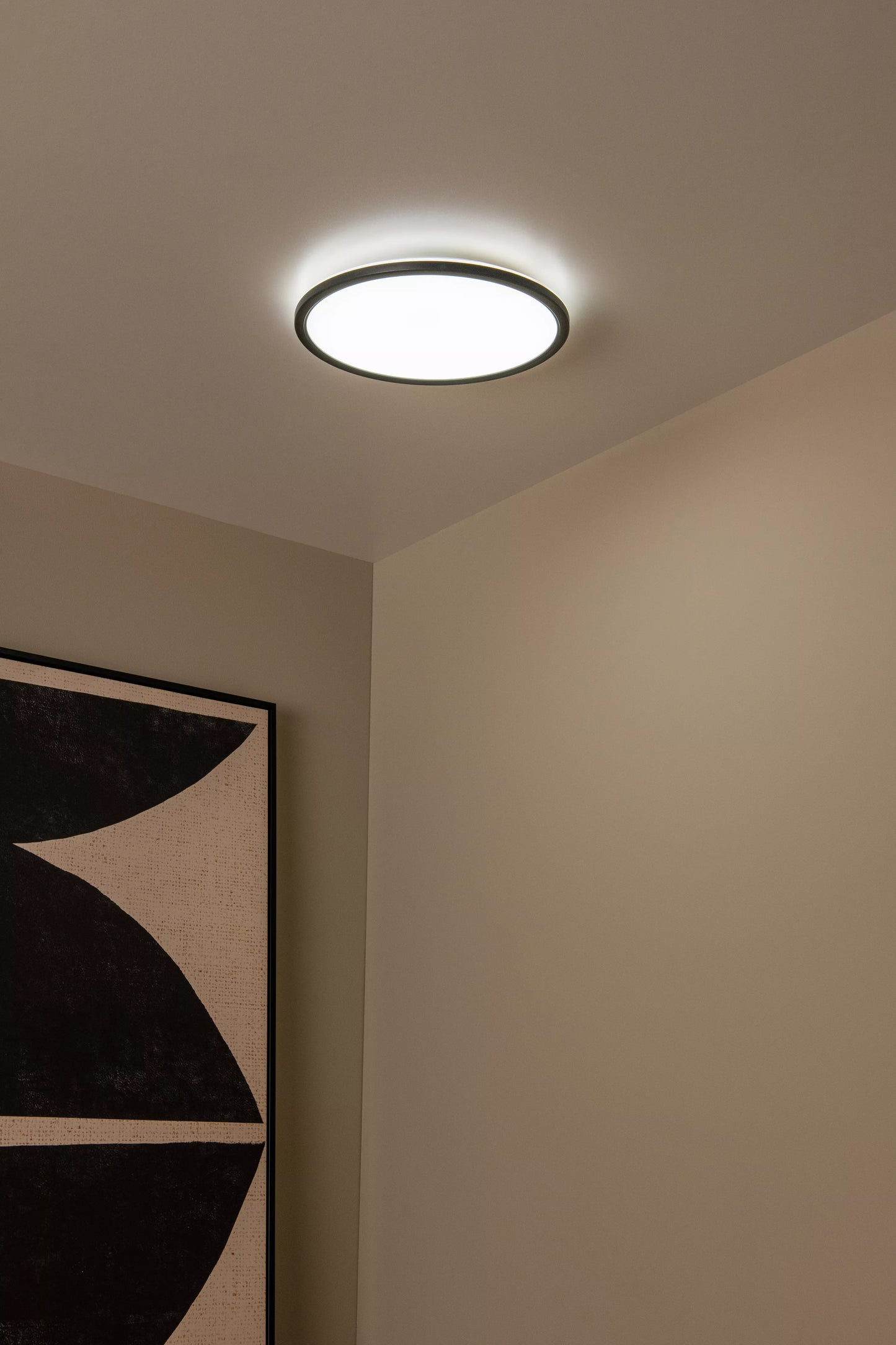 Lucide CASTOR - Flush ceiling light - Ø 32 cm - LED Dim. - CCT - 1x20W 2700K/6500K - Rgb - Opal