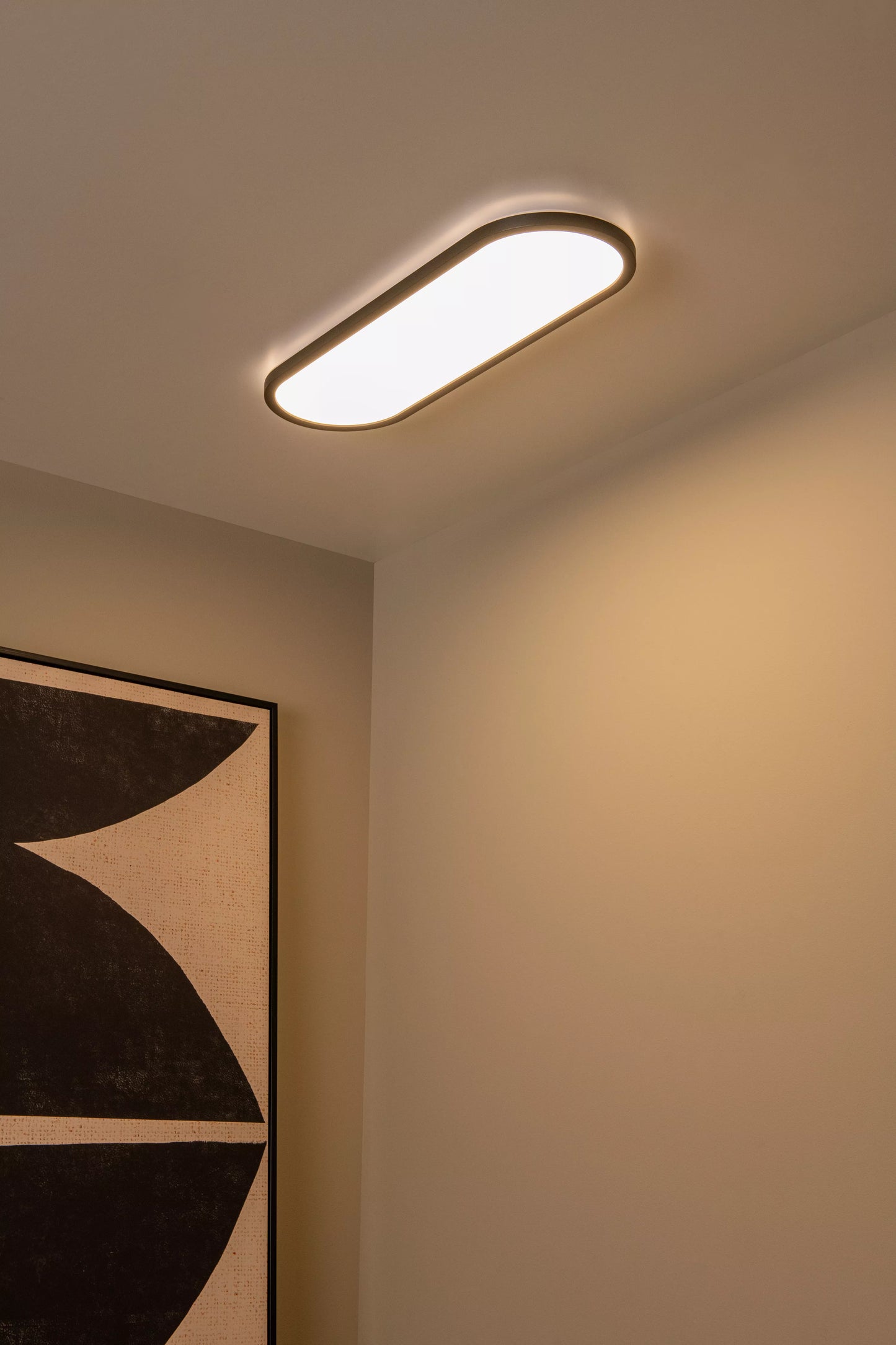 Lucide ELLY - Flush ceiling light - LED Dim. - CCT - 1x24W 2700K/4000K - Opal | Essential