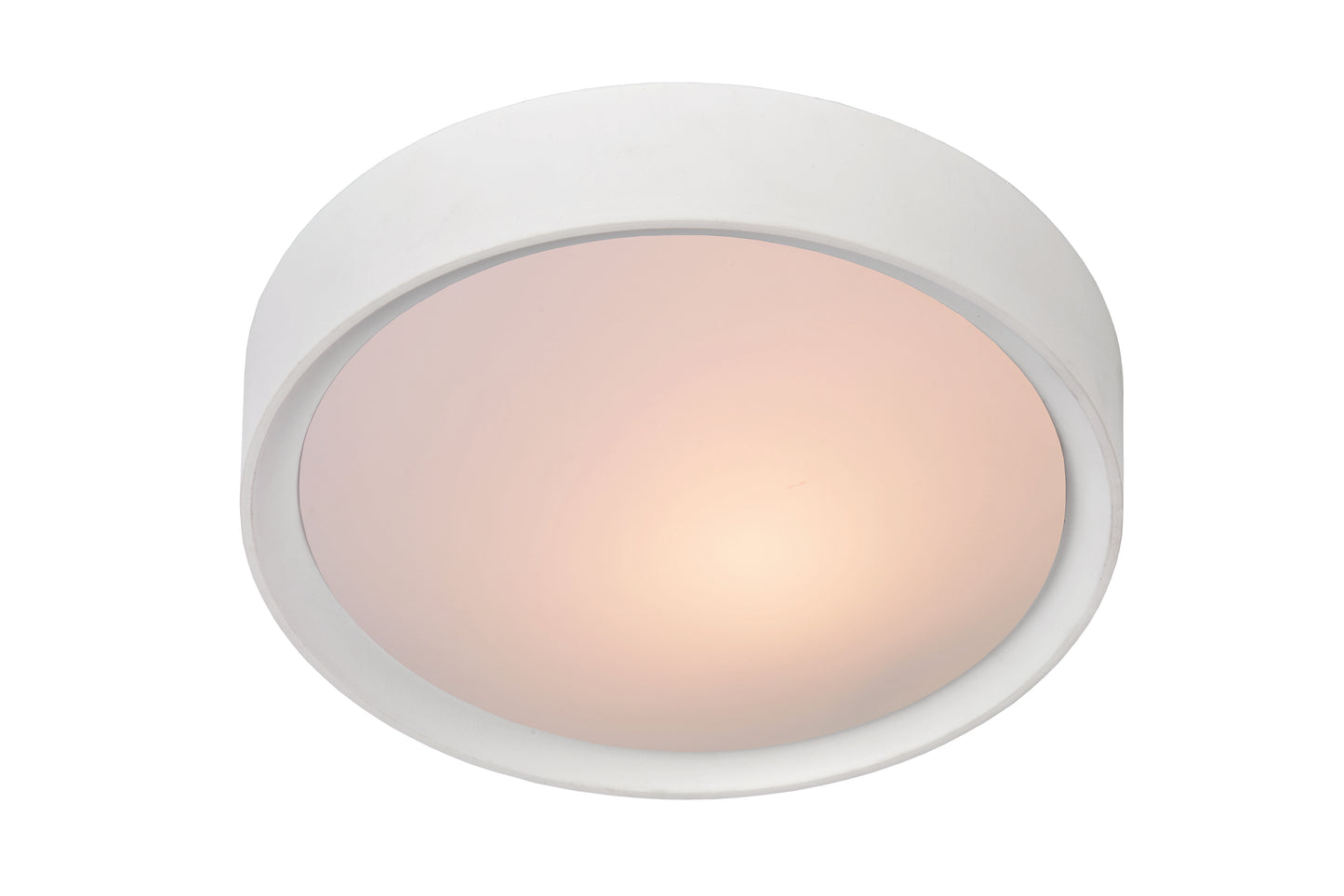 Lucide LEX - Flush ceiling light - Ø 33 cm - 2xE27 - White