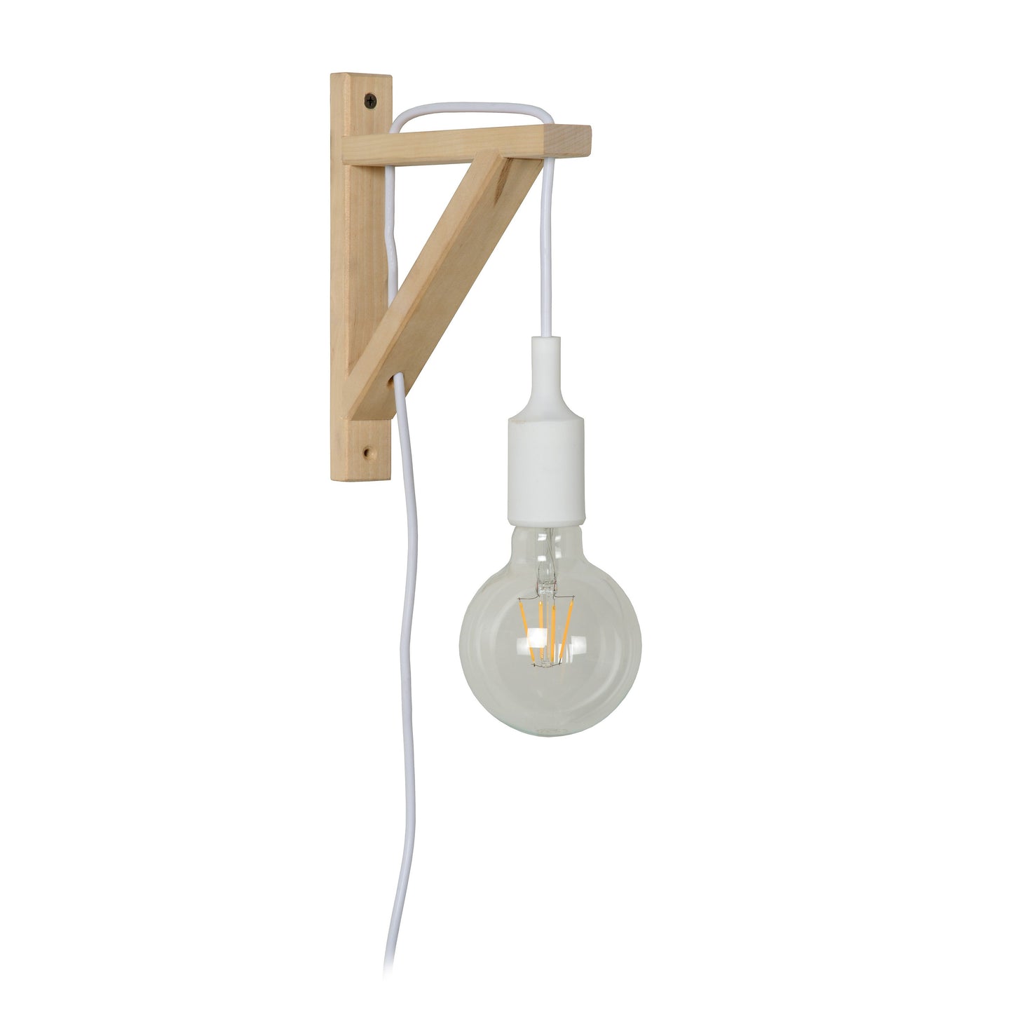 Lucide FIX - Wall light - 1xE27 - White