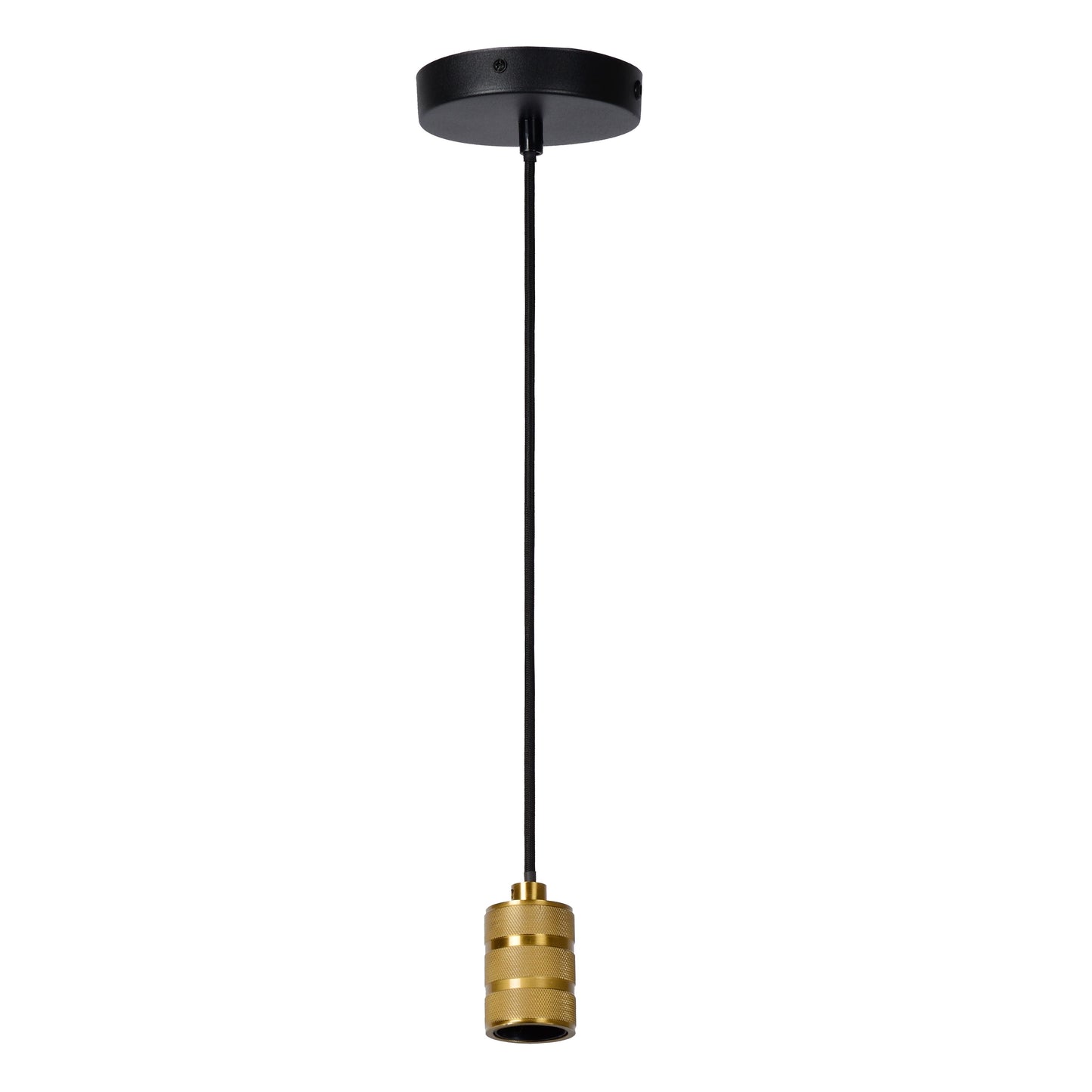 Lucide JOVA - Pendant light - Ø 12 cm - 1xE27 - Matt Gold / Brass