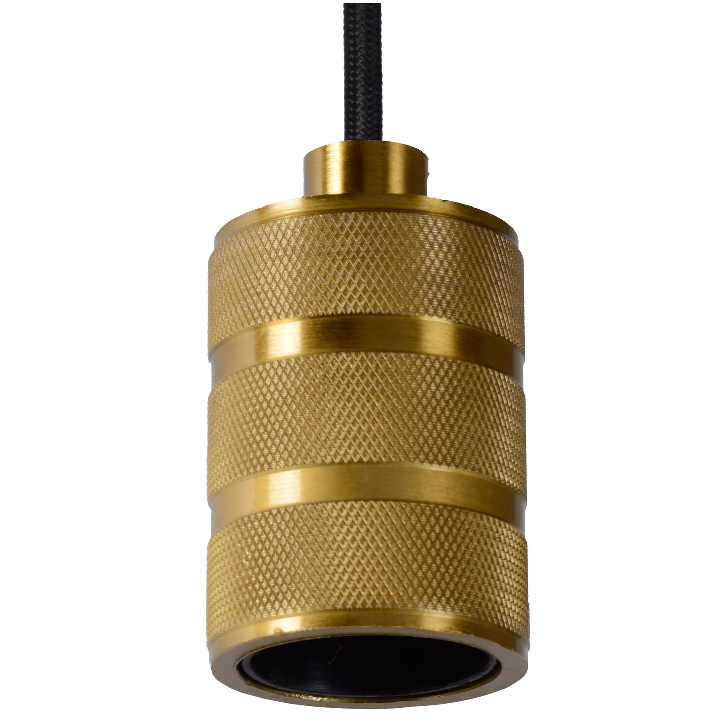 Lucide JOVA - Pendant light - Ø 12 cm - 1xE27 - Matt Gold / Brass