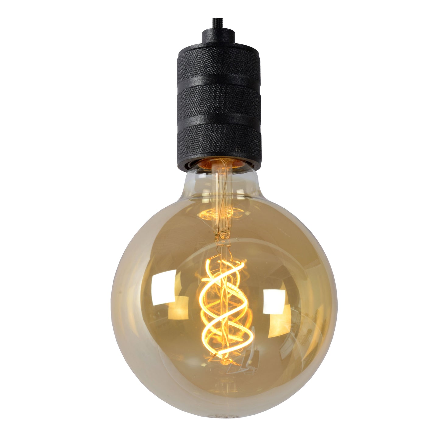 Lucide JOVA - Pendant light - Ø 10 cm - 1xE27 - Black